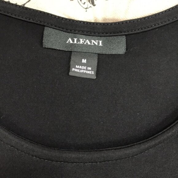 Alfani Scoop-Neck Sleeveless Top - Picture 3 of 5